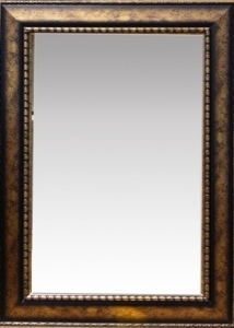 Framed Beveled Mirror - 533
