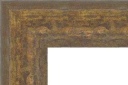 EC864 Gold Acid Wash Scoop Frame 2-1/8 Wide