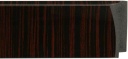 EC942 High Gloss Zebra Mahogany Scoop 3-1/4 Wide