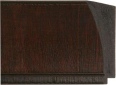 EC657 Large Mahogany Scoop Frame 3" Wide