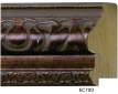 EC700 Antique Bronze Ornate Frame 3-1/2" Wide